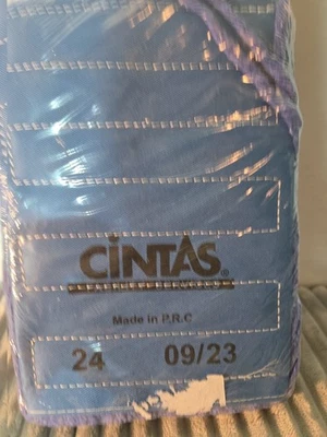 Cintas Facility Services 替换拖把头 #24 Janitorial 地板清洁蓝色 — 第 1/2 张图片
