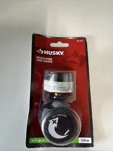 Husky  401 877 1/4in Regulator And Gauge B - Picture 1 of 2