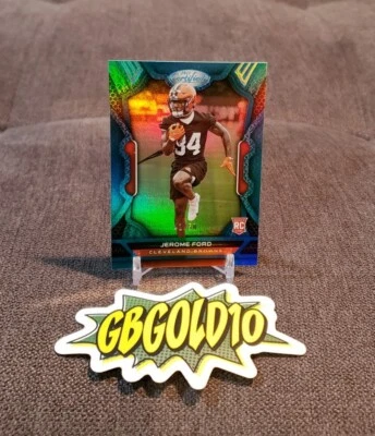 2022 Certified - JEROME FORD - Blue Mirror /50 - Browns Rookie RC #177 - Image 1 of 3