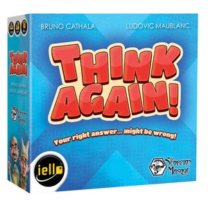 Think Again Mini Party Game Games Iello Games IEL 00031 Micro Family - Picture 1 of 1