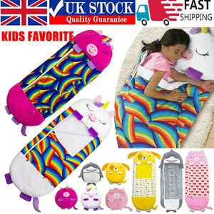 Children's Cartoon Sleep Sack For Birthday Gift Kids Sleeping Bag Plush Doll - Picture 1 of 23