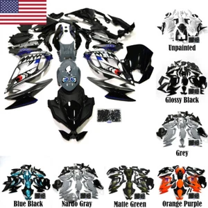 Fairing Kit Injection Molded Bodywork + Bolts For Kawasaki Ninja 650 2020-2025 - Picture 1 of 9
