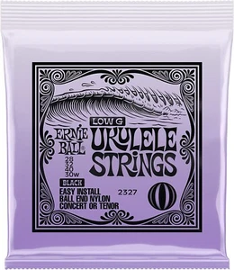 Concert & Tenor Nylon Ball End Ukulele Strings Wound G P02327 Low-G Black - Picture 1 of 1
