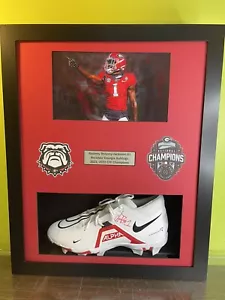 ROSEMY JACK-SAINT GEORGIA BULLDOGS FIRMATO ALFA TACCHETTI DISPLAY - Foto 1 di 3