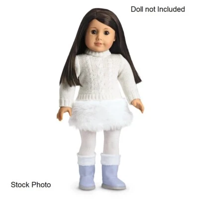 Muñeca American Girl Traje Suave como la Nieve con Dije Retirado NUEVO Foto 1 de 4