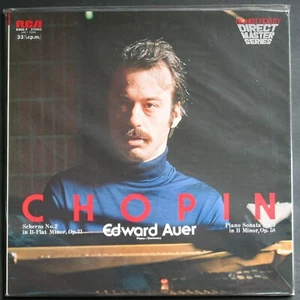 EDWARD AUER - CHOPIN [NEW/SS] PIANO : STEINWAY RCA RDCE-7 DIRECT MASTER Lp x 1 - Imagen 1 de 2