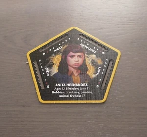 Betrayal at House on the Hill | Anita/Isa Double sided Character Board Piece - Picture 1 of 8
