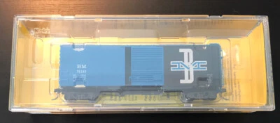 Kadee HO Boston & Maine 40’ PS-1 Boxcar. #5233, Road #76380. NIB - Image 1 of 2
