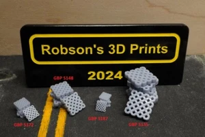 HD EURO PAVIMENTAZIONI BLOCCO ERBA CEMENTO IN SCALA 1/35 1/48(O) 1/72 1/87(HO) DIORAMA - Foto 1 di 2