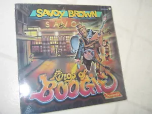 SAVOY BROWN 1989 "KINGS OF BOOGIE" NEW/SEALED ORGNL VINTAGE US LP kim simmonds - Picture 1 of 3
