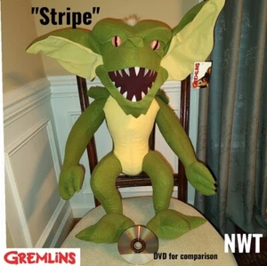 36” Plush XLarge Gremlin STRIPE The Gremlins Movie Stuffed Toy 2003 Vintage - Picture 1 of 7