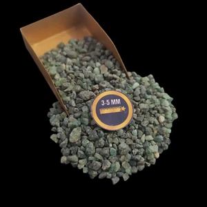 Emerald Coarse Crushed Natural Gemstone 3-5mm For Jewelry Making Women Gift - Picture 1 of 6