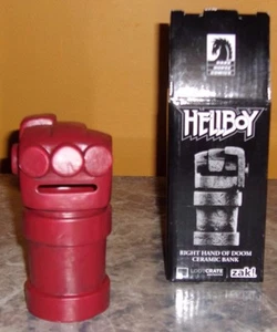 Nuevo Banco de Monedas Hellboy Mano Derecha de Doom Caja de Botín Lootcrate Cerámica Hell Boy - Imagen 1 de 6