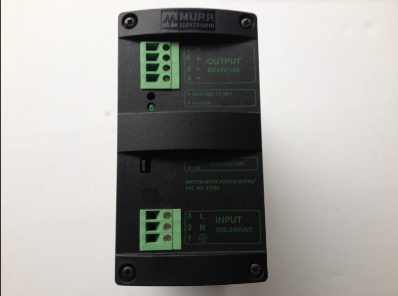 1pcs New MURR power supply MCS10-230/24 85085 24VDC 10A - Image 1 of 2