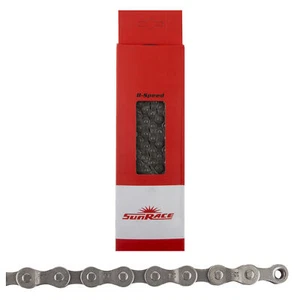 Sunrace CN-M84 5/6/7/8 velocidades 116L gris y compatible con Sram - Imagen 1 de 1
