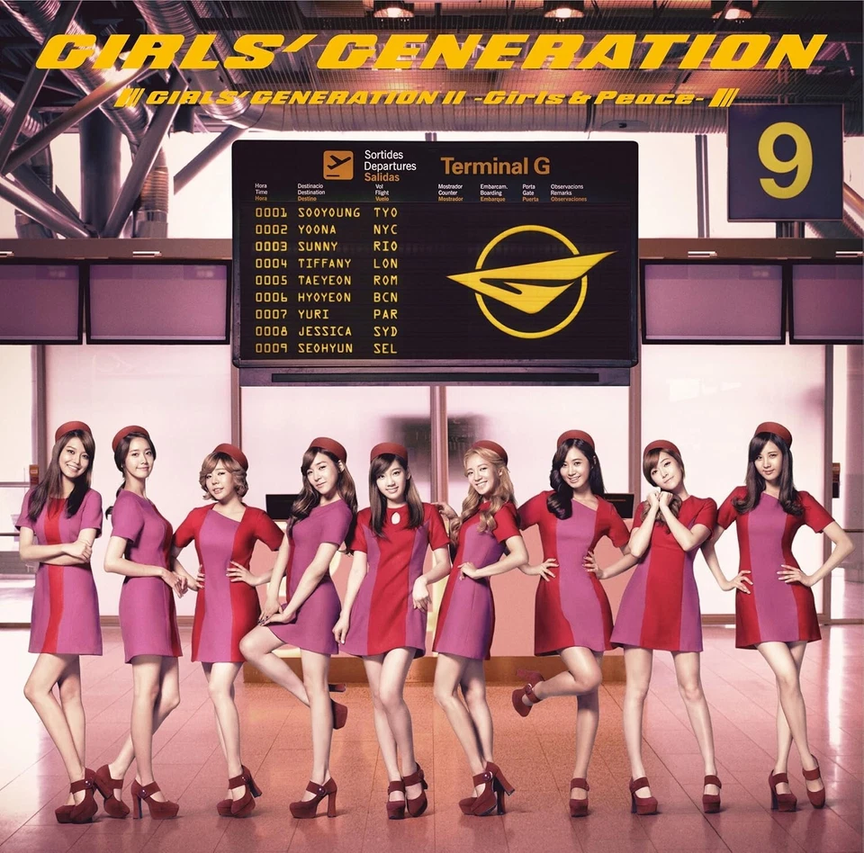 GIRLS 'GENERATION II ~ Girls & Peace ~ CD Japan — 第 1/1 张图片