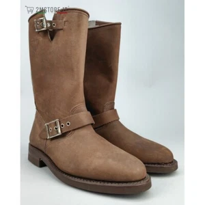 Boots Women DOCKSTEPS Leopard Brown Genuine Leather Made IN Italy Casual Vintage - Picture 1 of 9