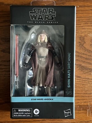 Star Wars The Black Series Ahsoka 6" Figure Exclusive Shin Hati Arcana 14 New - Image 1 of 3
