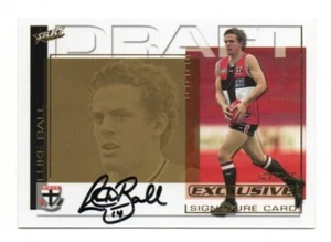 2002 Select Exclusive SPX Draft Pick Signature (DS2) Luke BALL St. Kilda  + - Picture 1 of 1