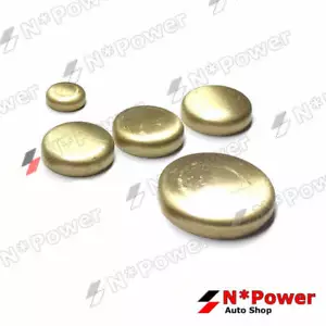 BRASS FREEZE WELCH CORE PLUG SET FOR TOYOTA COROLLA KE70 KE55 KE38 LITEACE 4K-C - Picture 1 of 1