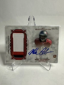 2013 Topps Museum Mike Glennon Rookie Patch Auto On Card RPA #/15 Buccaneers - Foto 1 di 2