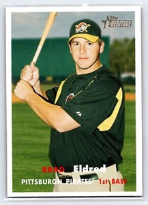 2006 Topps Heritage #122 Brad Eldred - Picture 1 of 2