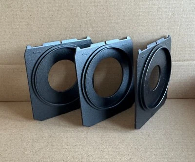 Metal Linhof 6×9 Compur Copal #00 #0 #1 Lens Board 81×75mm - Image 1 of 4