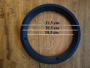 8 zoll  Lautsprecher Distanz Ring Verkleidung Plastic cladding GAP D 8  230 - Bild 1 von 2