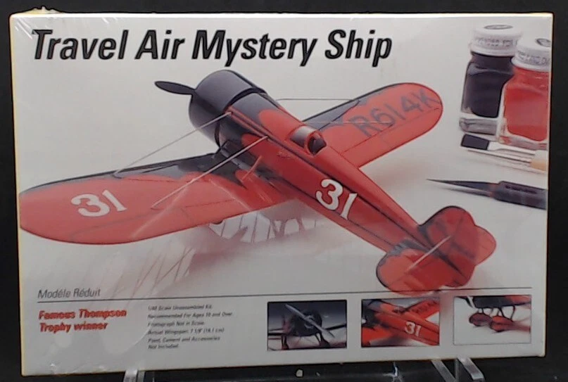 TESTORS - TRAVEL AIR MYSTERY SHIP - 1:48 - KIT#916 - 1991 VINTAGE - Image 1 of 1