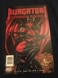 Purgatori: Goddess Rising #2 primera cubierta impresa ¡Un caos! Cómics 1999 - Imagen 1 de 2