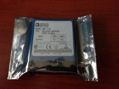 Analog Devices 5B47-T-06 Isolated Linearized Type T Tc Input Module *BRAND NEW* - Image 1 of 2