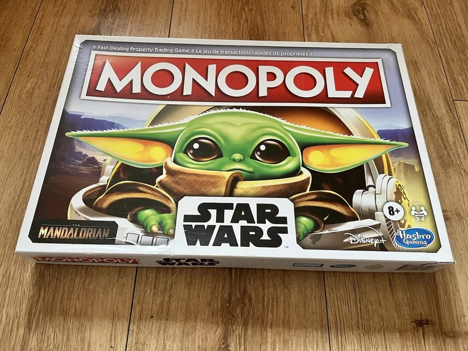 Star Wars The Mandalorian Monopoly Disney Hasbro Gaming - Image 1 of 3