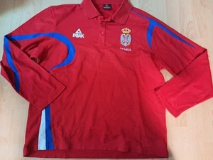 FELPA MAGLIA UFFICIALE SERBIA PEAK MANICHE LUNGHE! - Foto 1 di 8