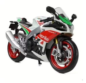 Makeda Maßstab 1:12 Apulien RSV4 RR1000 Diecast Motorrad Modell - grün/weiß/rot - Bild 1 von 9