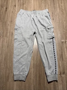 Nike Hose Herren 2XL grau Cargo Jogginghose NBA Taped Trainingshose DM4680 - Bild 1 von 9