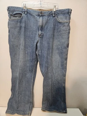 Jeans Duluth Trading para hombre talla 50x 32 salón calce relajado azul denim Foto 1 de 4