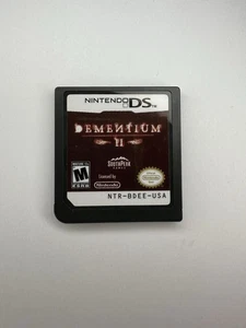 Dementium II 2 Nintendo DS Game Genuine Cartridge Only Tested And Working - Picture 1 of 2