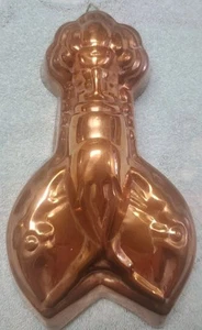 Lobster Copper Mold Hanging Wall Decor Vtg Made In Korea Solid Copper Ware Read - Picture 1 of 23