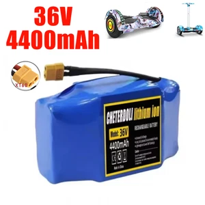 36V 10S2P 4400mAh Li-ion Battery 4.4Ah Rechargeable Akku XT60 For Electric Tools - Bild 1 von 8