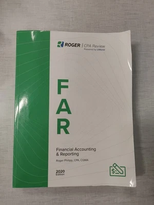 Roger CPA Review FAR Financial Accounting & Reporting 2020 Edition - Image 1 of 4