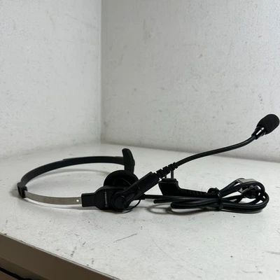 Motorola Black Wired Lightweight Communication Headset with Boom Microphone - Image 1 of 4