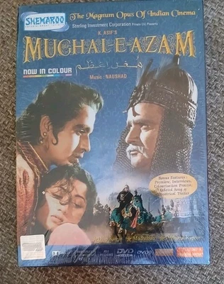 Mughal E Azam In Color Dilip Kumar Madhubala Bollywood 2 Disc DVD New Sealed  - image 1 of 2