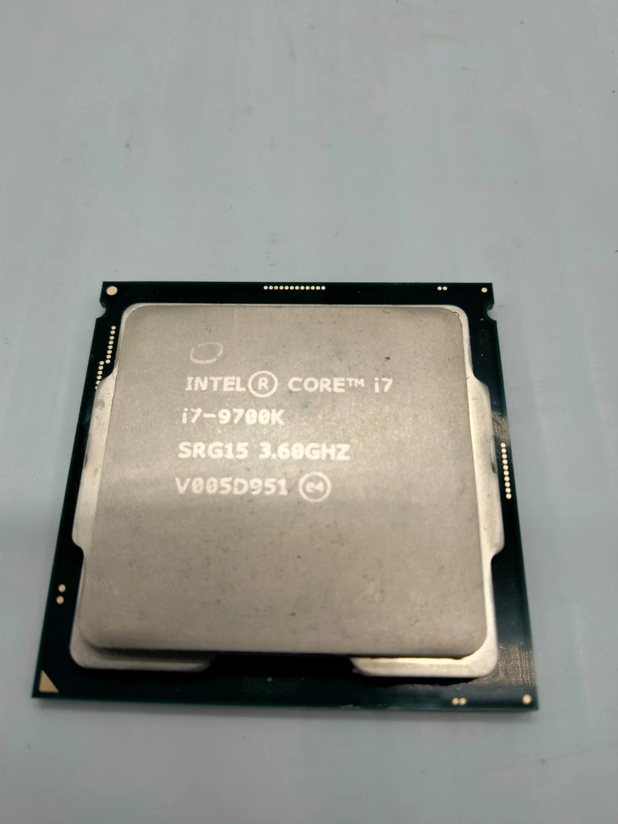 Intel Computer Processors Intel Core i7-9700K Processor Model for