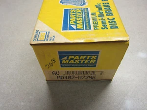 Parts Master MD407-M7296 Semi-Metallic Disc Brake Pads MD407 - Bild 1 von 3