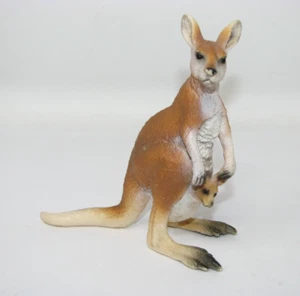 Schleich KANGAROO FEMALE & JOEY 2008 Mama Baby Figure Wildlife Retired Toy - Picture 1 of 4