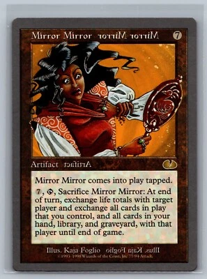 Magic The Gathering Unglued Mirror Mirror #77/94 MTG TCG CCG - Image 1 of 2