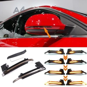 2x Luz LED Secuencial Espejo Lateral Señal de Giro para Audi A4 A5 S5 B8.5 B8 A3 Q3 - Imagen 1 de 23