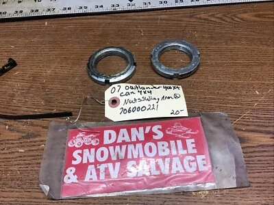 Tuercas de brazo oscilante de tuerca # 706000221 Can-Am 2007 Outlander 400 XT 4x4 ATV Foto 1 de 4