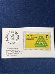 El Servicio de Parques Nacionales - Estampilla de 5 centavos de EE. UU. en muy buen estado (1966) como nueva H - Imagen 1 de 2