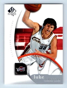 2005-06 SP Authentic Luke Jackson Cleveland Cavaliers #15 - Picture 1 of 2